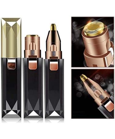 XIXIDIAN 2in1 facial hair remover for women and eyebrow trimmer with builtin LED Lightremoval painfree for facial hair and eyebrows arm thigh leg and bikini hair batteryoperated - Buy Online on GoSupps.com