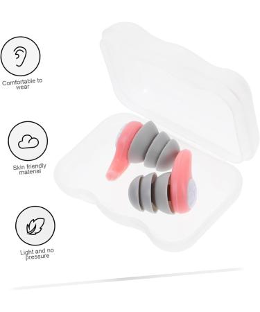 Waterproof Swim Ear Plugs for Women - Noise Reduction Earbuds | Portable Pink Earplugs for Swimming | 1 Pair - Buy Online on GoSupps.com