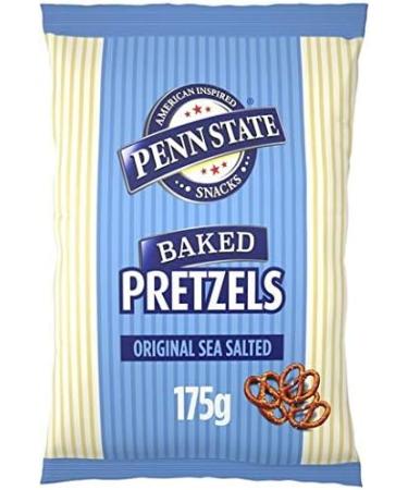 Penn State Pretzels mix box 8 x 175g- 4 x Sour Cream & Chive 4 x Sea Salted. - Buy Online on GoSupps.com