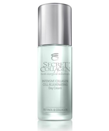 Intensive Collagen Cell Rejuvenating Day Cream - Exfoliating Nourishing Regenerates cells Reduces Wrinkles Dark Circles 1.7oz