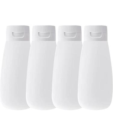 Refillable Cosmetic Dispensers 100ml Travel Containers for Shampoo Travel Containers for Shampoo Portable Leak Proof Bottle Refillable for Liquid Shampoo Lotion - Buy Online on GoSupps.com