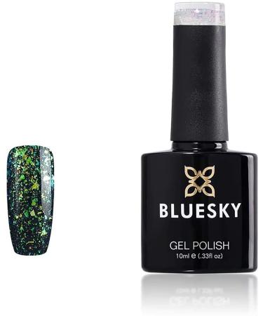 Bluesky Gel Nail Polish Galaxy 03 Extra-Terrestrial Glitter 10ml (Requires Curing Under UV LED Lamp)