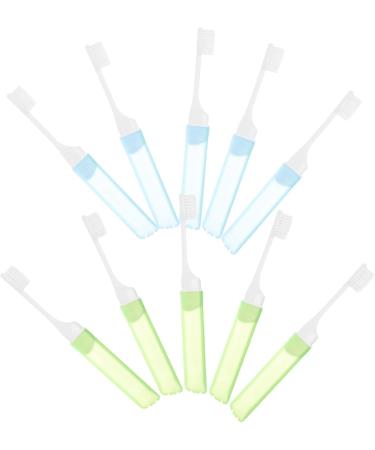 Shop Minkissy 40pc Portable Collapsible Travel Toothbrush Set - Compact Professional Manual Folding Toothbrushes for Teeth Cleaning | International Shipping Available - Buy Online on GoSupps.com