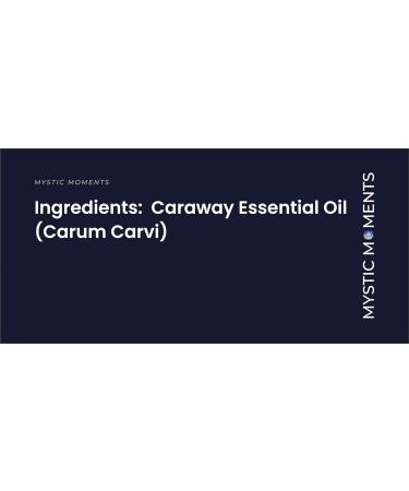Mystic Moments Essential Caraway Oil 1 kg | Pure Natural Vegan Oil for Diffusers Aromatherapy & Massage Blends International Shipping Available - Buy Online on GoSupps.com