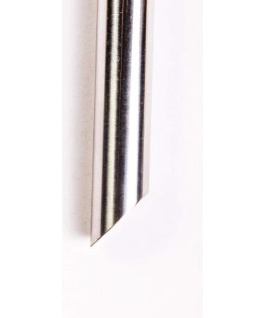 CocoStraw 4 Point END Boba Straw Stainless Steel Extra Wide 1/2" x 9.5" Long Tapioca Pearl Bubble Tea Thick Fat - CocoStraw Brand - Buy Online on GoSupps.com