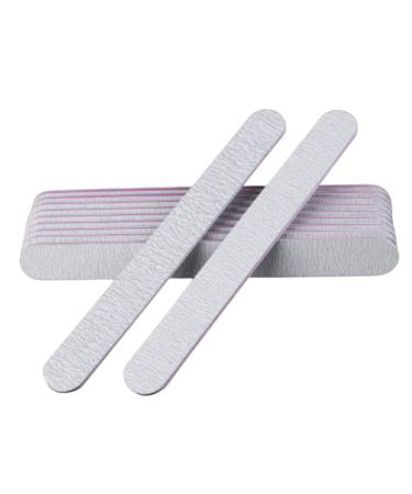 AUklOPVZZ 10 Pieces Dual-Sided Nail File Durable Convenient Pedicure Accessory Fingernail Shaping Tools Trimming Tool for Home Salon Using