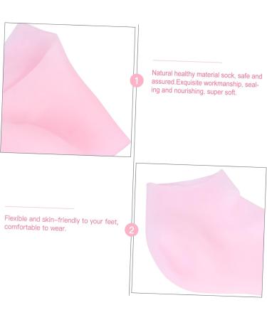 Beavorty 3 Pairs Protective Socks Gel Socks for Cracked feet Hard Skin Repair Socks Gel Heel Socks Exfoliator Stocking Socks for Dry Cracked feet Women Moisture Cream Miss Foot sebs - Buy Online on GoSupps.com