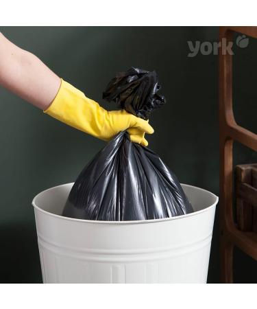 York 120L Black Garbage Bags - Extra Strong Waste Bags (Pack of 10) for Large Trash Disposal - Buy Online on GoSupps.com