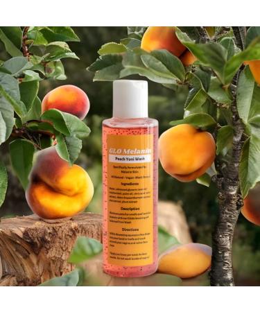 Peach Yoni Wash with Aloe Vera - pH Balanced Feminine Hygiene Soap for Vaginal Care - Antibacterial & Natural - Sensitive Skin Safe - Buy Online on GoSupps.com