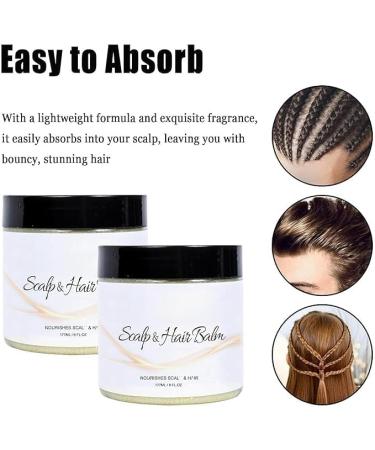 Baume stimulant pour le cuir chevelu et les cheveux nourrit le cuir chevelu HaIR Karit et les cheveux cr me nourrissante N-ourishing SCAlp Health Nutrition Care pour tous les types de cheveux (3 3 pi ces. - Buy Online on GoSupps.com