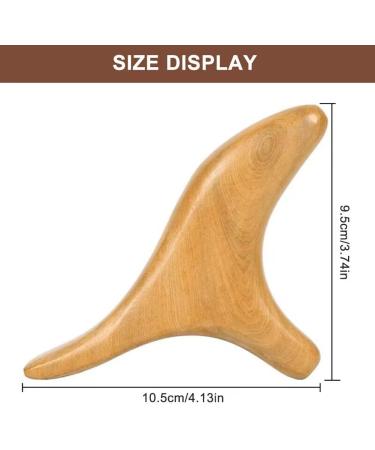 Wood Massage Device - Gua Sha Board & Massage Sticks for Trigger Point Relief | Back Neck Shoulders & Feet - Buy Online on GoSupps.com