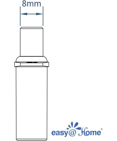 20 Pack EasyHome Breathalyzer Mouthpiece for EAT-05FL-MTH - Buy Online on GoSupps.com