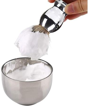 Premium Badger Hair Shaving Brush with Metal Handle | Versatile Shaving Solutions for Every Grooming Need - Buy Online on GoSupps.com