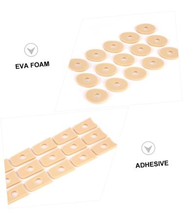 Hoement 3 Pieces Protection Pad Pads Corn Toe Protectors Soft Toe Protectors Feet Pads for Heels Toe Pads Remover Cushions Foot Pad Functional Feet Stickers Eva Foam - Buy Online on GoSupps.com