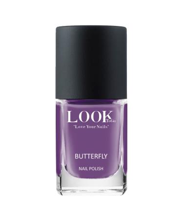 Look To Go vegan nail polish BUTTERFLY 21-free & PETA approved Made in Germany 12ml