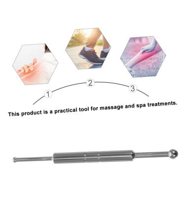 Minkissy Stainless Steel Acupuncture Pen - Manual Metal Acupuncture Tool with Retractable Design for Pain Relief | Shop Internationally - Buy Online on GoSupps.com