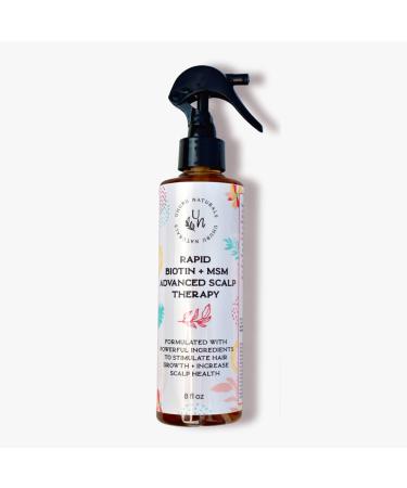 Rapid Biotin Hair Growth Bundle | Natural Spray & Oil for Fuller, Thicker Hair | Stimulate Growth, Prevent Shedding, Improve Scalp Health - Buy Online on GoSupps.com