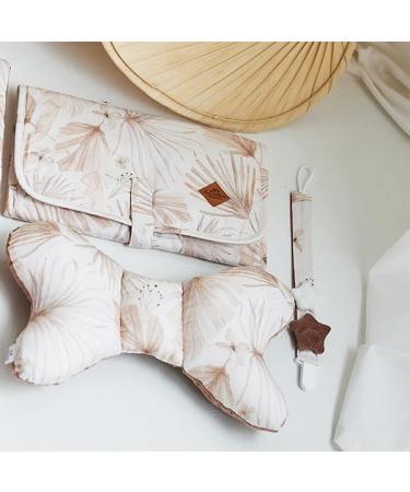 Fun with Mum Baby Pacifier Strap | Satin & Cotton Clip for Boys & Girls | Boho Design | 34x3 cm | International Shipping Available - Buy Online on GoSupps.com