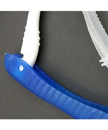 Rtauhife 10Pcs Sports Folding Travel Toothbrush Set - Lightweight Camping & Hiking Oral Care Tool in Light Blue - Buy Online on GoSupps.com