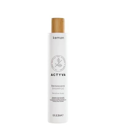 Kemon Actyva Benessere Shampoo Moisturizing hair wash for scalp mild hair care for sensitive scalp 250 ml
