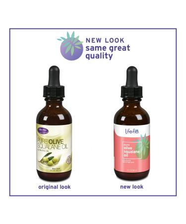 Life-flo Pure Olive Squalane Oil 2 fl oz - Hydrating & Nourishing Skin Care - Buy Online on GoSupps.com