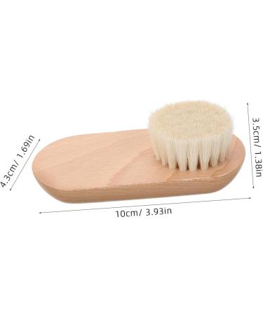 Healvian Nail Cleaning Brush Nail Brush Fingernail Scrub Brush Nail Scrubber Toe Brush Nail Cleaner Brush Finger Nail Scrub Brush Beech 10.00X4.30X3.50CM As Shown - Buy Online on GoSupps.com