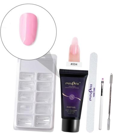 POPETPOP 3 Sets nail extension glue set poly nail gel slip solution nail enhancement trial kit nail polish gel kit nail art brush manicure extension gel plastic lengthen sanding bar - Buy Online on GoSupps.com