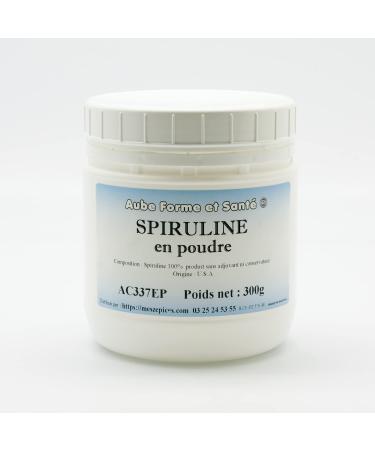 Spirulina Powder in 350g Tamper Proof HDPE Jar