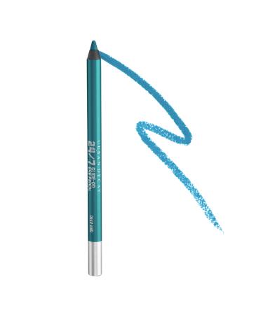 URBAN DECAY 24/7 Glide-On Waterproof Eyeliner Pencil - Smudge-Proof - 16HR Wear - Long-Lasting  Ultra-Creamy & Blendable Formula - Sharpenable Tip Deep End (bright metallic peacock shimmer)