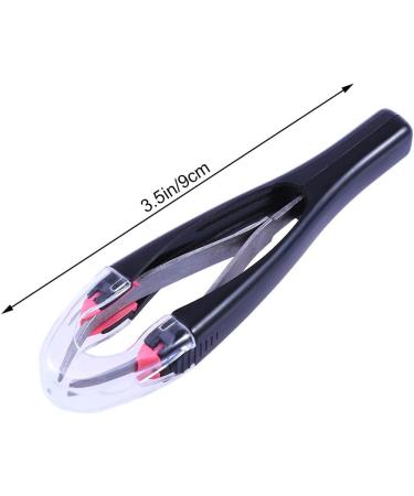 Frcolor Automatic Stainless Steel Tweezers for Eyebrow & Hair Removal - Random Colors | Best International Shipping - Buy Online on GoSupps.com