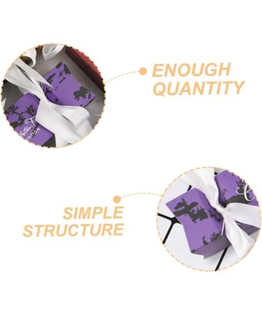 Healeved 50pcs Boxes Graduation Candy Box Gift Boxes Party Candy Holder Candy Supply Favor Boxes Biscuit Case Candy Case Grad Candy Boxes Purple Delicate Container Paper 1 count (Pack of 1) Purple - Buy Online on GoSupps.com