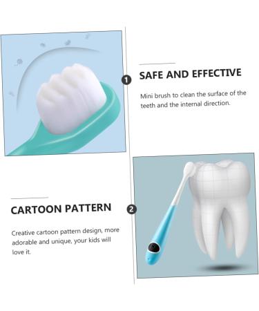 Frcolor Kids Toothbrush Set - 3-Pack Children's Toothbrush with Slipproof Design & Tongue Cleaner | Safe ABS Bristle & Teething Ring Toy - Buy Online on GoSupps.com