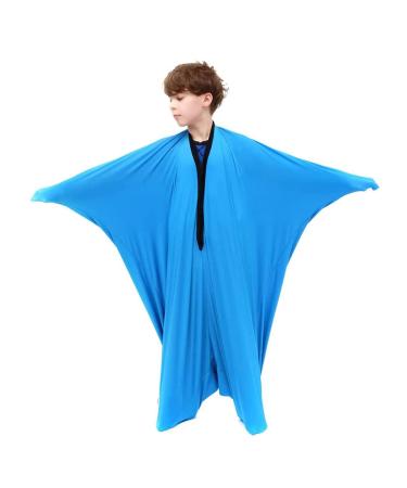 Wgust Premium Sensory Sock Budy Sock Sensory Child Stretchy Perfect for children with sensory processing disorder (Color: Sky Blue Size: S/Small-69 * 102cm) S/Small-69 * 102cm Himmelblau