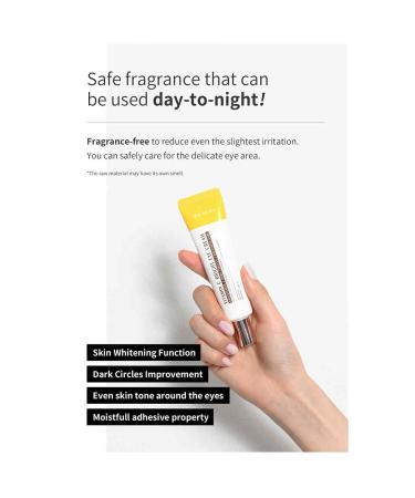 Orjena Vitamin C Eye Cream - Anti-Aging Firming & Puffiness Relief | K-Beauty Skincare for Dark Circles & Bags - Buy Online on GoSupps.com