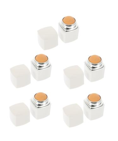 FOMIYES 5pcs Volcanic Stone Oil-Absorbing Ball Face Massager Roller for Face Facial Skin Oil Control Tool