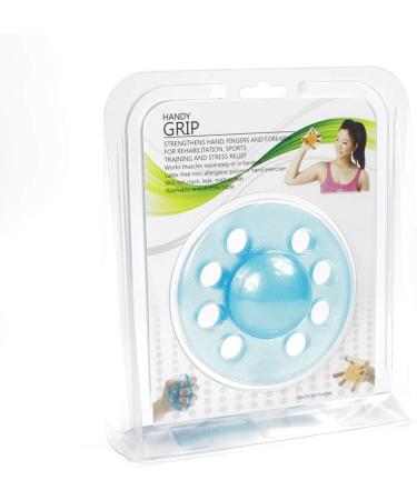 NRS Healthcare Handy Grip Hand and Wrist Exerciser Blue - Heavy Strength 110g - Buy Online on GoSupps.com