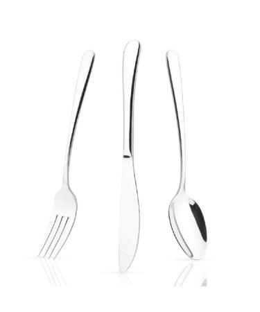 Stainless Steel Cutlery Thickened Western Steak Cutlery Set Tableware Supplies Stainless Steel Cutlery Silver
