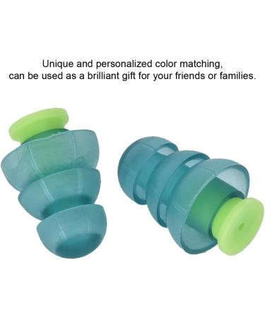 Dual Color Noise Canceling Earplugs - Silicone Earplugs for Sleep Study and Travel | Best for Airplane Noise Reduction - Buy Online on GoSupps.com