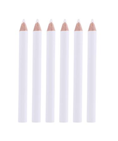 Uonlytech 30th white pencil absorbing rhinestone pickup tool pencil pencil white wax pencil mini picup tool wax dotting pin pick up pencil wooden jewelry nail