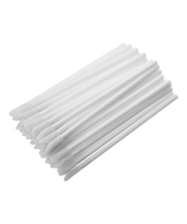 50pcs Disposable Lipstick Gloss Wands - White Lip Brush Applicators for Makeup & Beauty - Buy Online on GoSupps.com