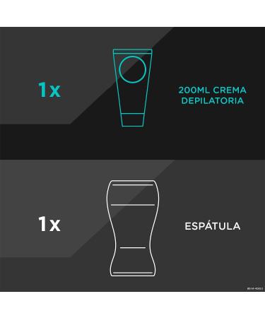 Veet Men Depilatory Gel Cream for Sensitive Skin 200ml - Smooth Fast Hair Removal | International Shipping - Buy Online on GoSupps.com