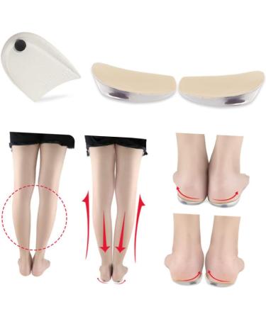 NOLITOY Heel Correction Insoles - 2 Pairs Practical Heel Lift Inserts for Foot Pain Relief | International Shipping Available - Buy Online on GoSupps.com