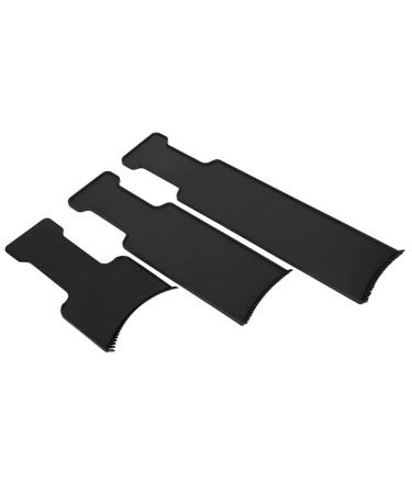 3-Piece Balayage Highlighting Board Set - Professional Black Hair Color Board for Salon Hair Dye Applications - Buy Online on GoSupps.com