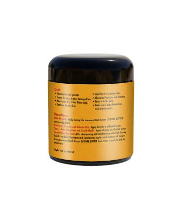 Sunny Isle Jamaican Black Castor Oil Pure Butter 2 fl oz - Nourishing & Moisturizing Hair & Skin - Buy Online on GoSupps.com