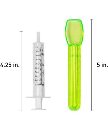 ACU-Life Liquid Dosing Syringe and Spoon - Easy Measurement for Precise Medication Administration - Buy Online on GoSupps.com