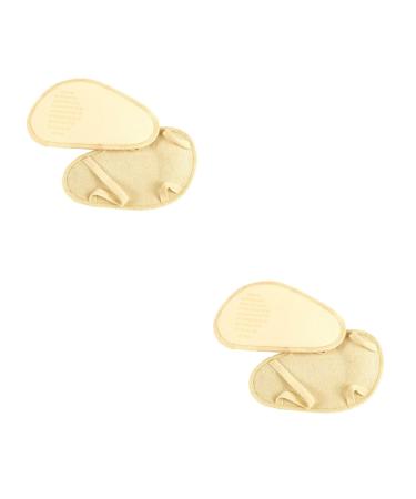 Mobestech 4 Pairs Forefoot Invisible Foot Cushions of Foot Pads Silicone Forefoot Pads Womens Pumps High Heel Boots for Women Metatarsal Sleeve Women Metatarsal Pads Women's Loose Gel