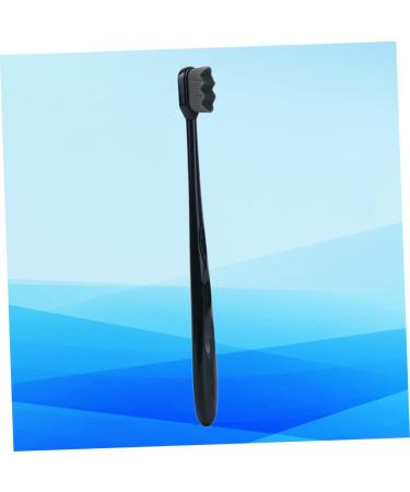 Frcolor Soft Bristle Travel Toothbrush - 1 Pack Black | Gentle Dental Care & Mouth Cleaning Tool for Oral Hygiene - Buy Online on GoSupps.com