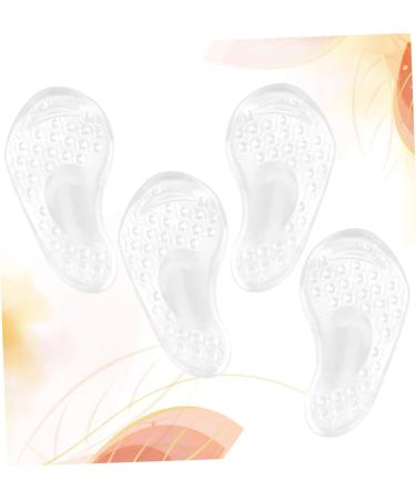 FRCOLOR High Heel Insoles - 2 Pairs Silicone Half Shoe Pads for Metatarsalgia | Comfortable Foot Care Inserts - Buy Online on GoSupps.com
