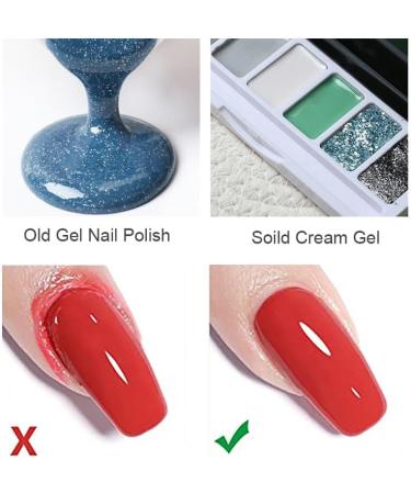 Summer Macaron Solid Cream Gel Nail Polish Palette for Nail Art Design Japanese No Flowing Soak Off UV LED Mud Gel Varnish - (Color: 3gx12Color-Set2) - Buy Online on GoSupps.com