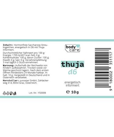 Thuja D6 - Natural Energetic Remedy for Self-Love | Versatile Use & International Shipping - Buy Online on GoSupps.com